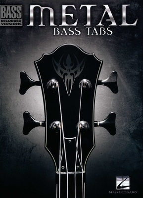Hal Leonard Metal Bass Tabs
