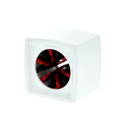 Square Mic Flag White