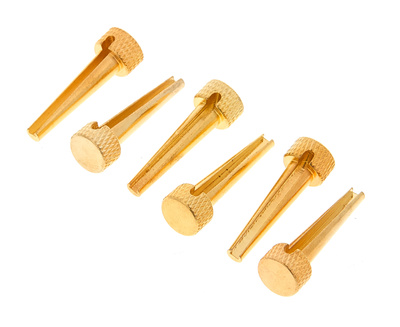 Bridge Pins Solid Brass Flat