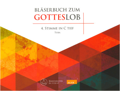 Bärenreiter Bläser Gotteslob 4 C tief Bass