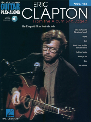 Hal Leonard Guitar Play-Along Clapton Unpl