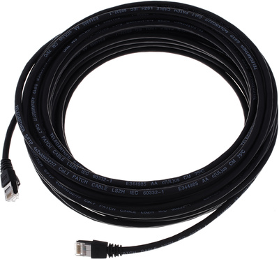 Telegärtner CAT6A Patchkabel 15m, sw