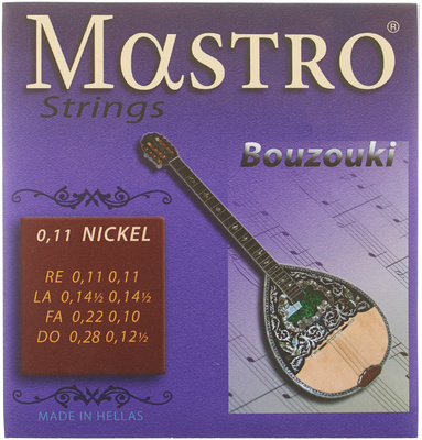 Mastro Bouzouki 8 Strings 011 NW