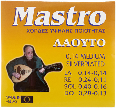 Mastro Greek Laouto 8 Strings 014 SP