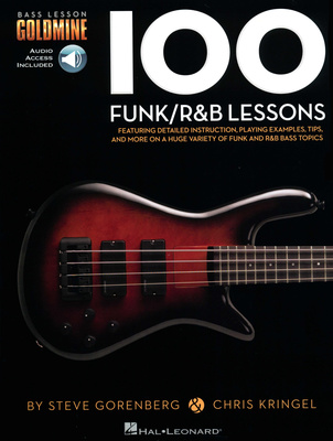 Hal Leonard 100 Funk/R&B Lessons Bass