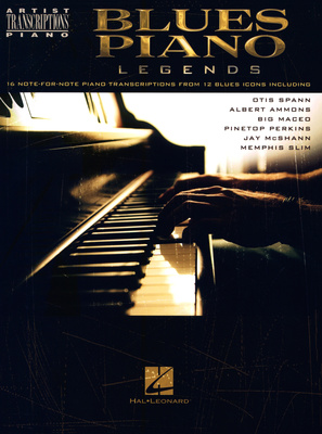 Hal Leonard Blues Piano Legends