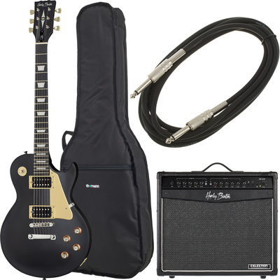 Harley Benton SC-400 SBK Vintage Seri Bundle
