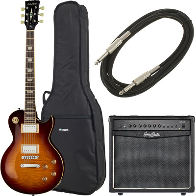 Harley Benton SC-550 Faded Tobacco Fl Bundle