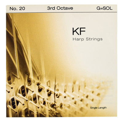 Bow Brand KF 3rd G Harp String No.20