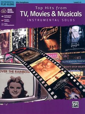 Alfred Music Publishing Top Hits from TV A-Sax