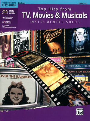 Alfred Music Publishing Top Hits from TV Clarinet