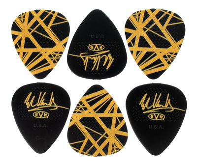 EVH Black/Yellow Stripes Tin 6