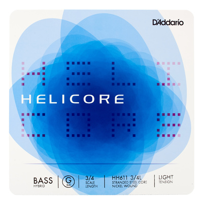 HH611-3/4L Helicore Bass G L