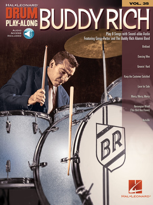 Hal Leonard Drum Play-Along Buddy Rich