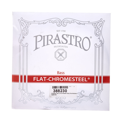 Pirastro Flat Chromesteel Solo Bass E2