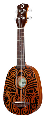 Luna Guitars Uke Tribal Pineapple