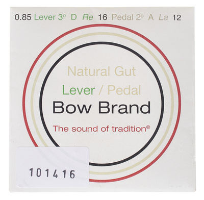 Bow Brand NG 3rd D Gut Harp String No.16