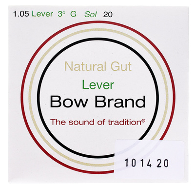 Bow Brand NG 3rd G Gut Harp String No.20