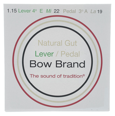 Bow Brand NG 4th E Gut Harp String No.22