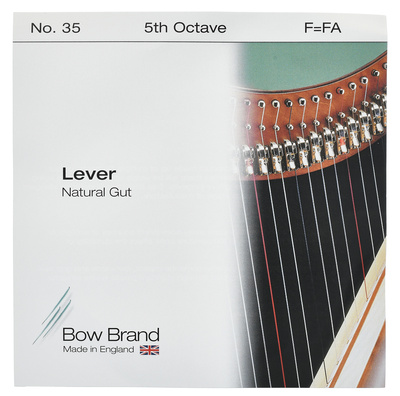 Bow Brand NG 5th F Gut Harp String No.35
