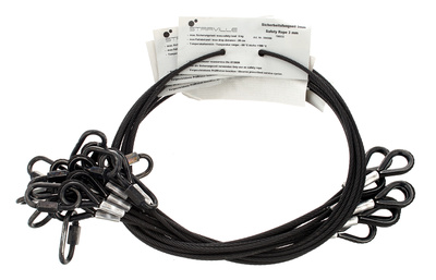 Safety Set 80cm/3mm Bk 10pcs