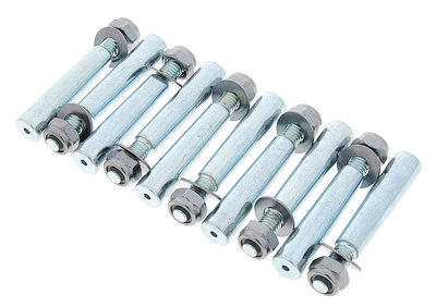 10x 5005PL Pin with S-Nut