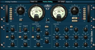 Blue Tubes Analog TrackBox Download