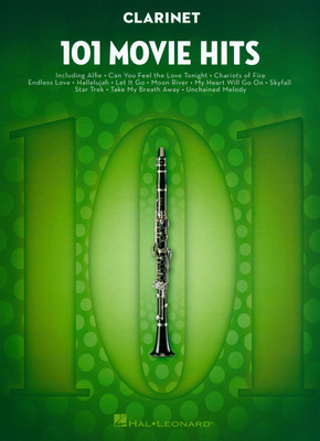 101 Movie Hits for Clarinet