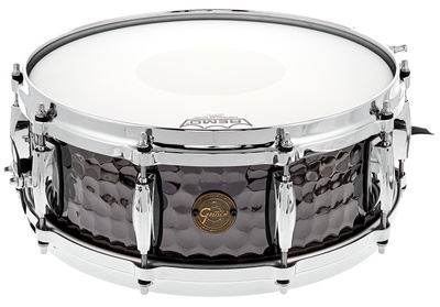 14"x5" Black Hammered Snare