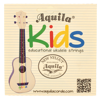 Aquila Kids Multi Color Uke Strings