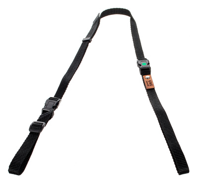 Uke Leash Half Strap Black Medium