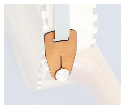 Uke Leash Strap Button Adaptor LBR