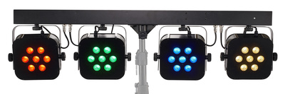 Stairville Stage Quad LED Bundle RGB WW