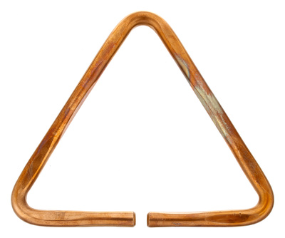 Triangle Symmetrical Bronze 6"