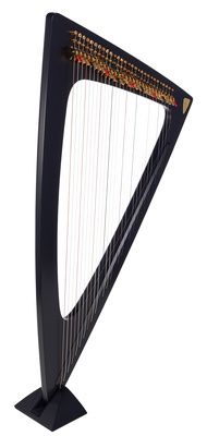 Delta Electric Harp Ebony