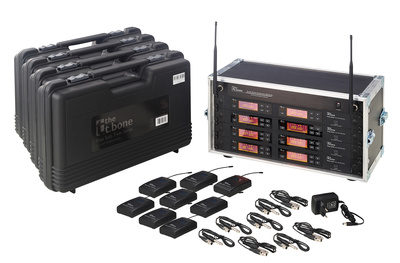 the t.bone free solo PT 520 MHz/8 CH Rack