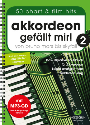 Holzschuh Verlag Akkordeon gefällt mir! 2+CD
