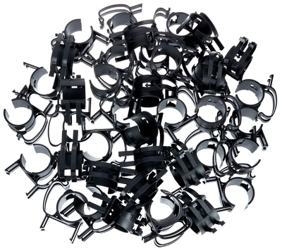 Snap black 45 pcs