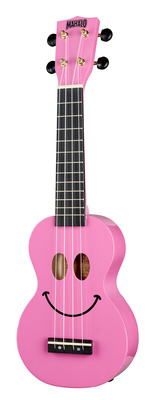 Mahalo Smiley Ukulele Pink