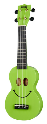 Mahalo Smiley Ukulele Green