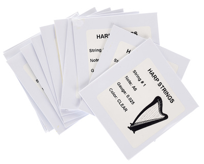 Strings for Roundback Harp 12