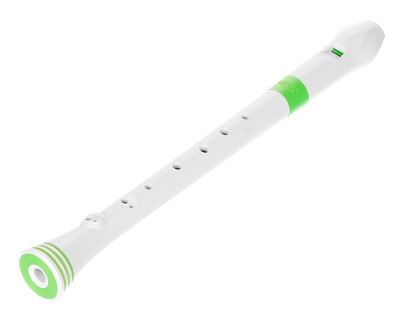 Nuvo Soprano Recorder White-Green
