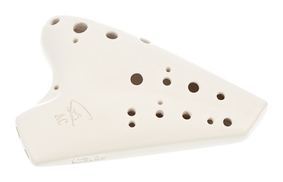 AC Double Ocarina Forte White