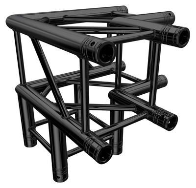 F34C30-B 90° Corner Black