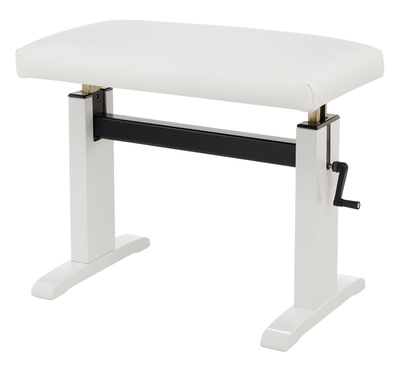 Mod. 60 Piano Bench WH pol.