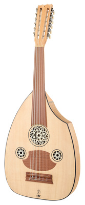 Saz TF1CG Turkish Flat Oud Chestn.