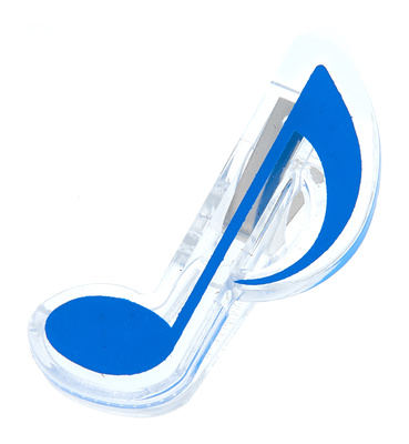 agifty Music Clip Eight Note Blue