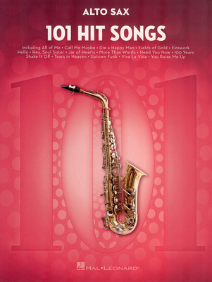 101 Hit Songs For Alt Sax