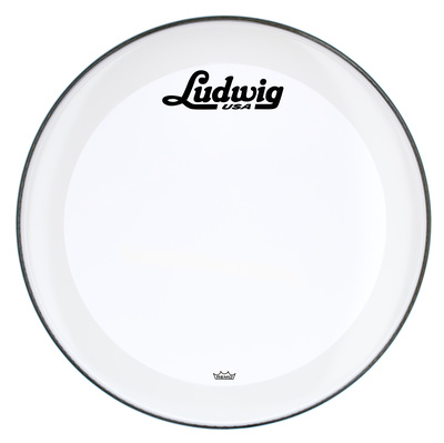 22" Bass Drum Head Vint. Logo