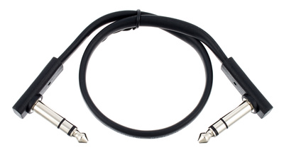 Flat TRS Cable 30 cm BK